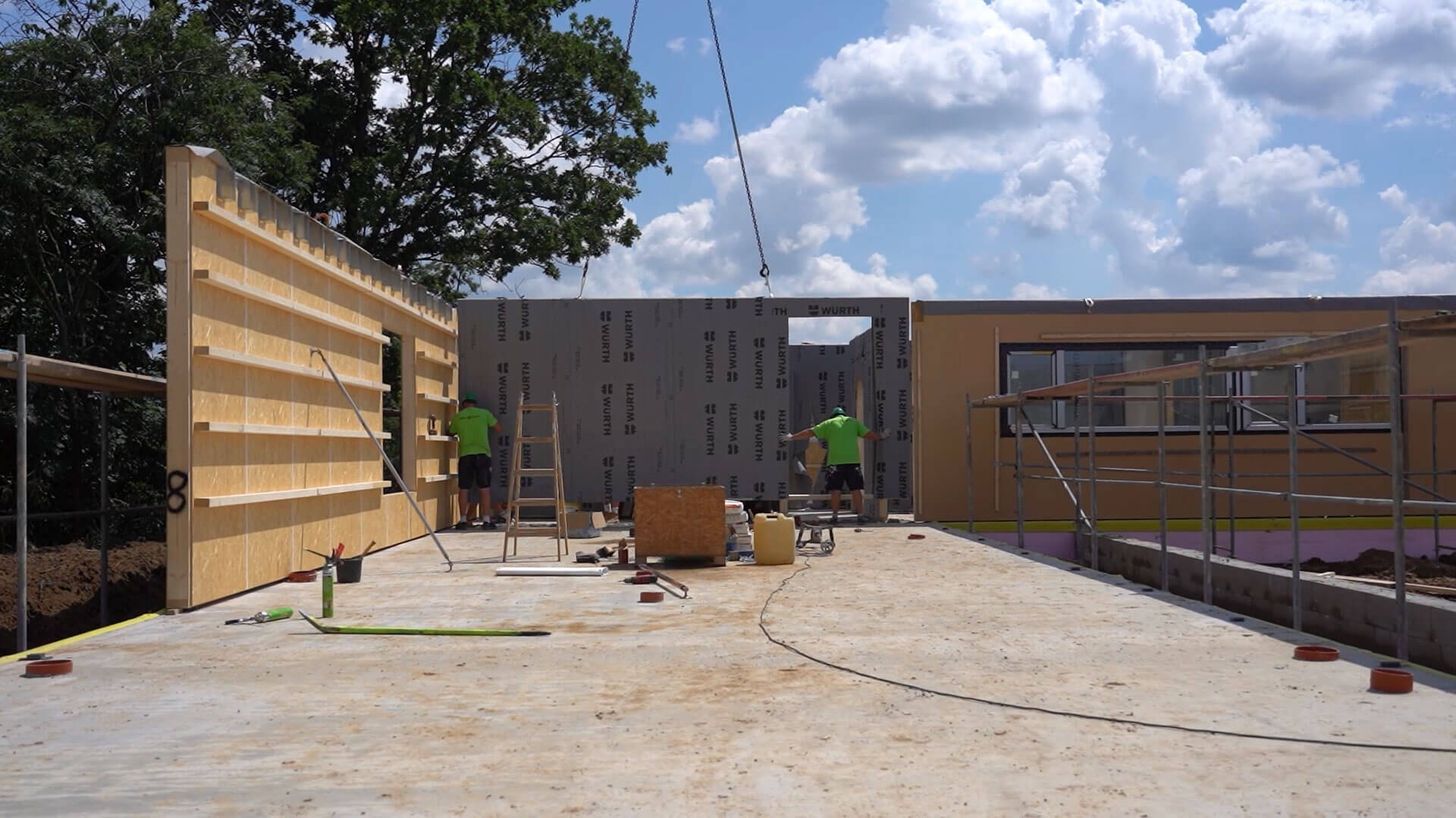 montaz-drevostavby-dmk-system-full